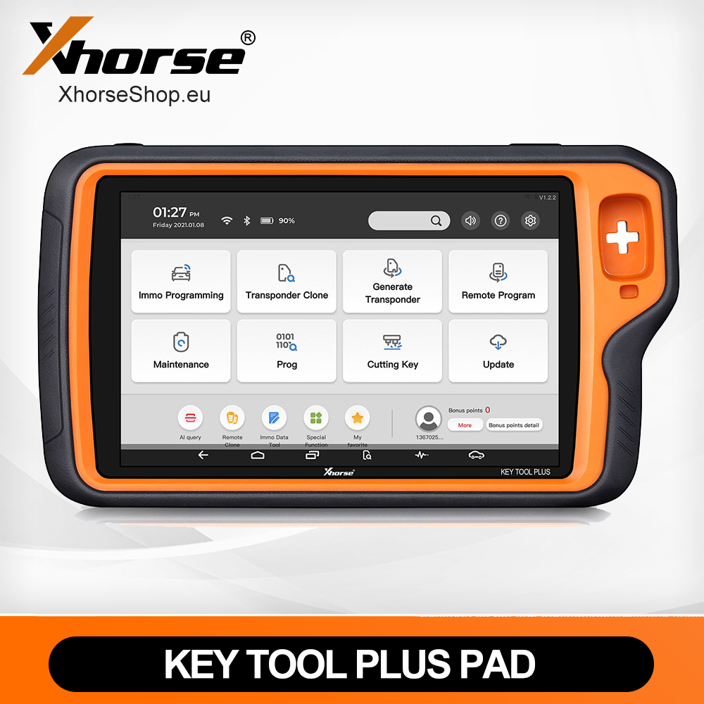 Xhorse VVDI Key Tool Plus Pad Global Advanced Version All-in-One Programmer Free Update Online