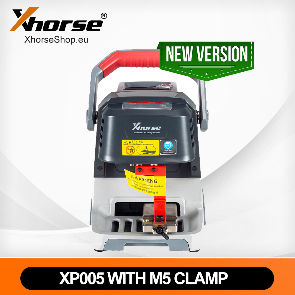 [EU Ship] 2024 New Version Xhorse Dolphin XP005 Key Cutting Machine Upgrade Version with M5 Clamp Replacement of XP005
