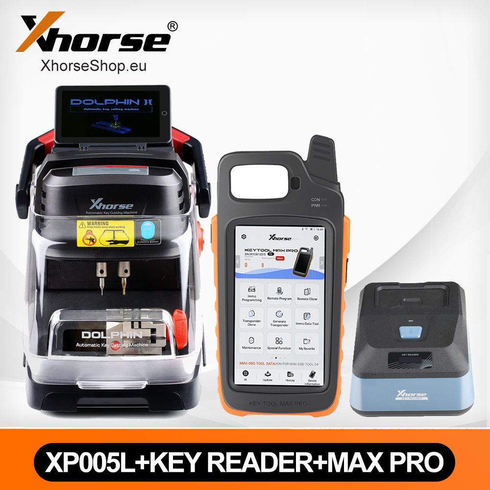 [Value Bundle] Xhorse Dolphin XP005L + Key Reader XDKR00GL + Key Tool Max Pro